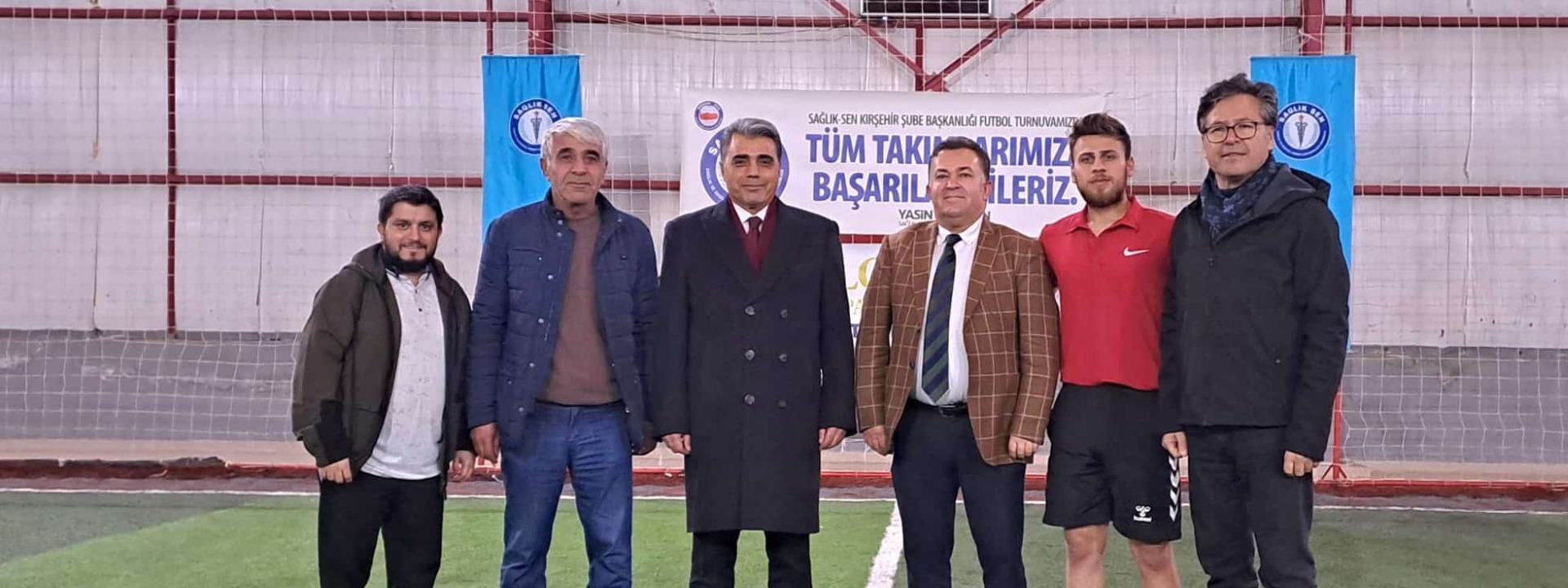 KIRŞEHİR SAĞLIK-SEN HALI SAHA FUTBOL TURNUVASI BAŞLADI